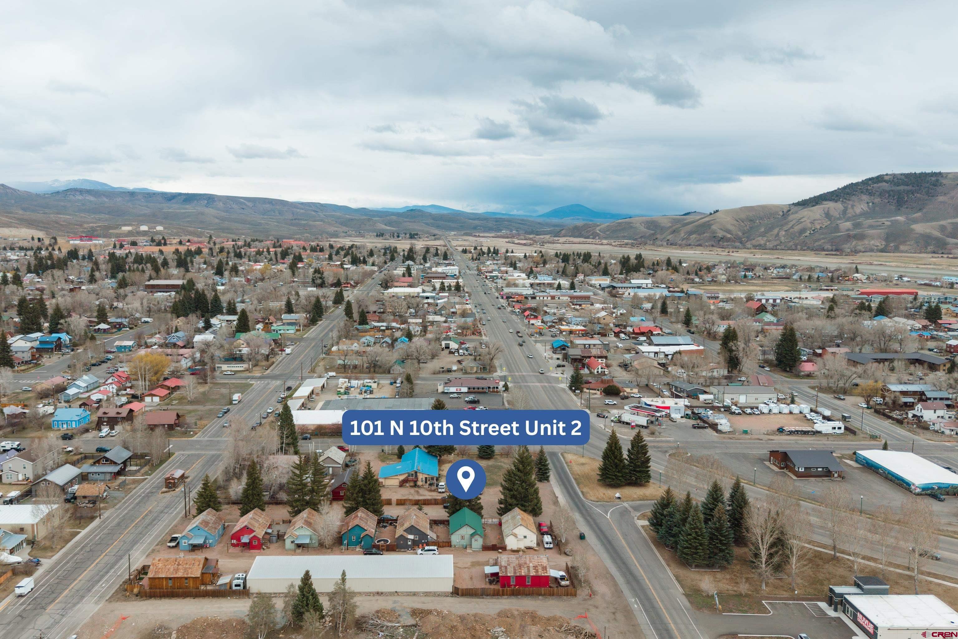 101 North 10th Street, Unit 2 Gunnison, CO 81230 - Photo 28 of 28 an aerial view of city