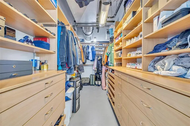 a large building with a city view