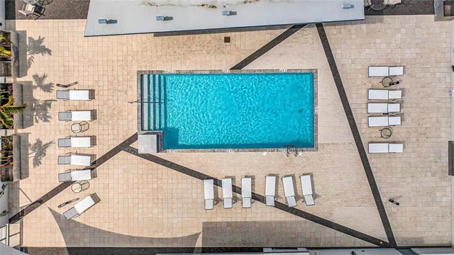 a view of city from balcony