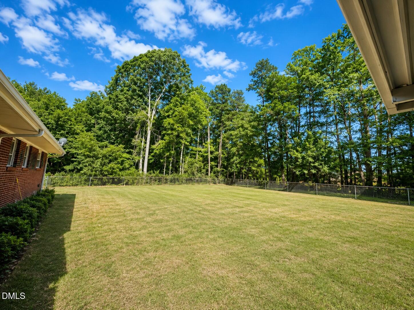 1309 Hamlin Road Durham, NC 27704 - Photo 12 of 14 Backyard (Clear Field View)