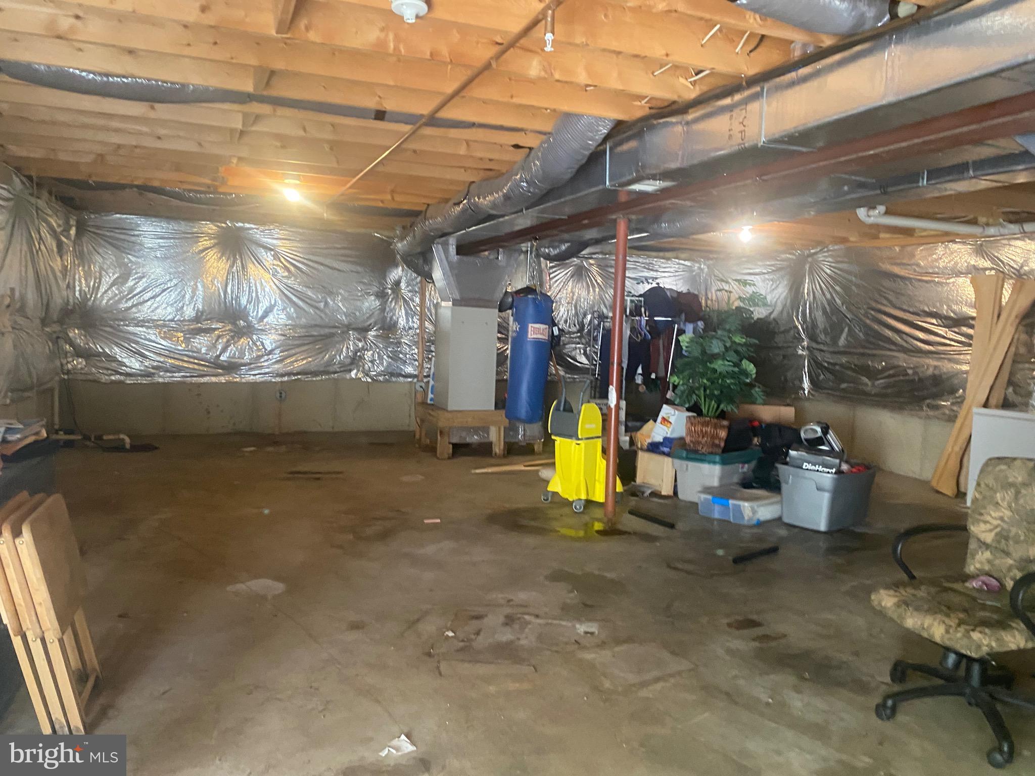 6701 Springbrook Lane Clinton, MD 20735 - Photo 37 of 53 unfinished basement roughed out for full bath/ kit