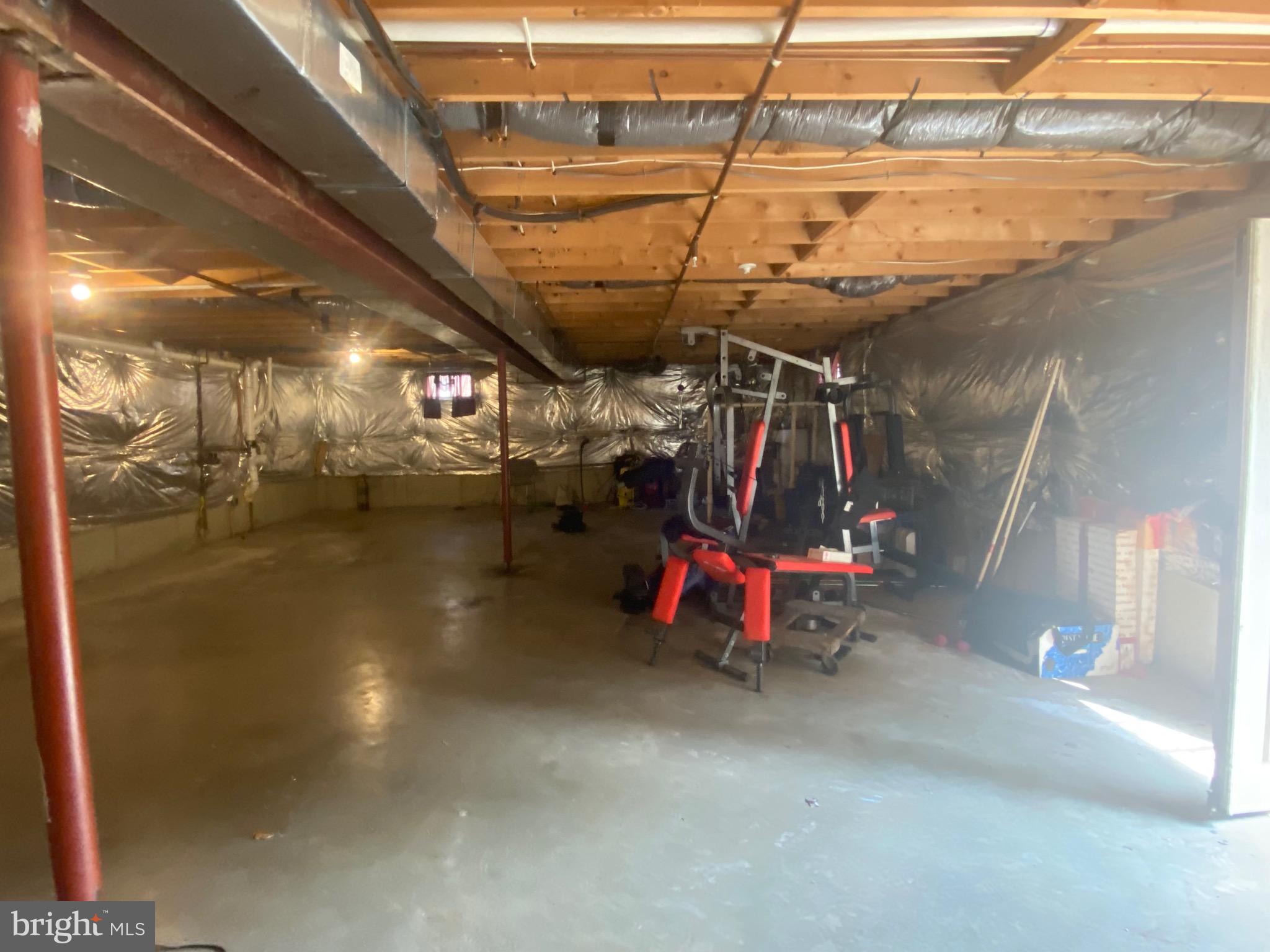 6701 Springbrook Lane Clinton, MD 20735 - Photo 38 of 53 unfinished basement