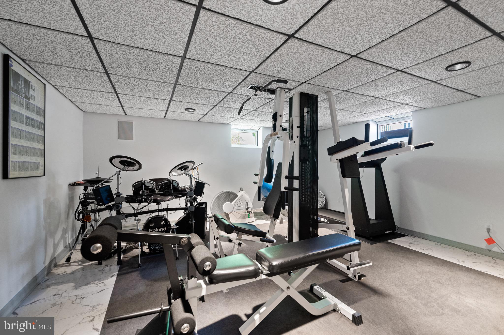 308 North Fairfield Road Devon, PA 19333 - Photo 31 of 32 Professional Gym in Finished Basement