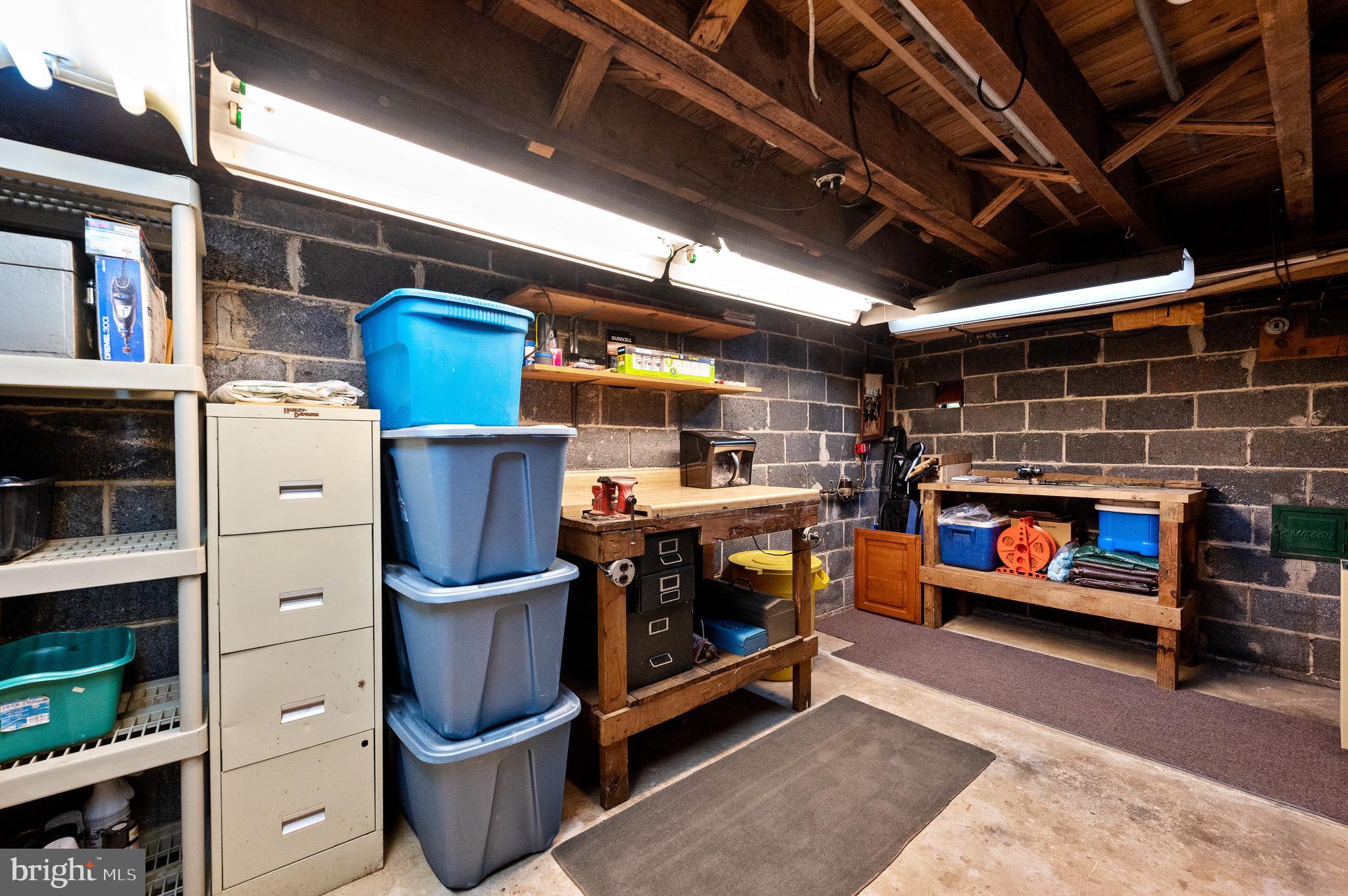 308 North Fairfield Road Devon, PA 19333 - Photo 32 of 32 Work Room with Plenty of Storage Space
