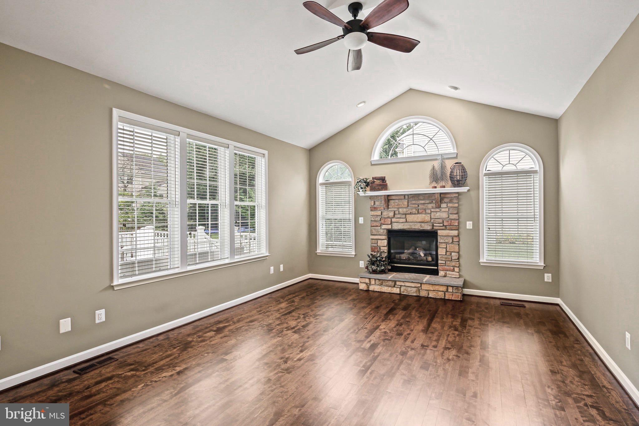 301 Longbow Road Mount Airy, MD 21771 - Photo 18 of 63 Family Room Stone Gas Fireplace