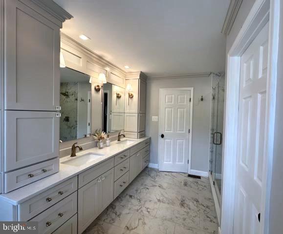 301 Longbow Road Mount Airy, MD 21771 - Photo 32 of 63 Master Bath Dual Towers