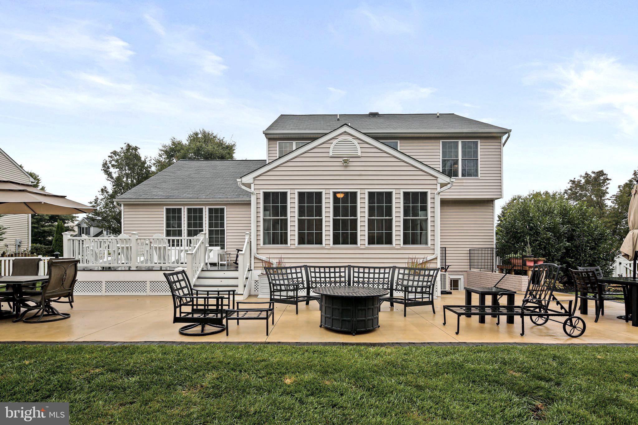 301 Longbow Road Mount Airy, MD 21771 - Photo 49 of 63 Rear View/Patio and Deck