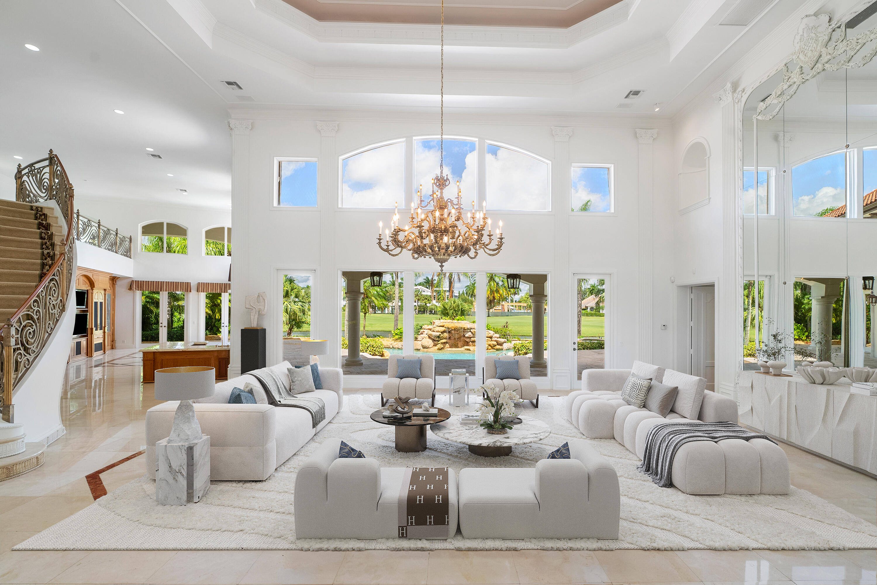 17951 Lake Estates Drive Boca Raton, FL 33496 - Photo 12 of 105 digitally staged living room