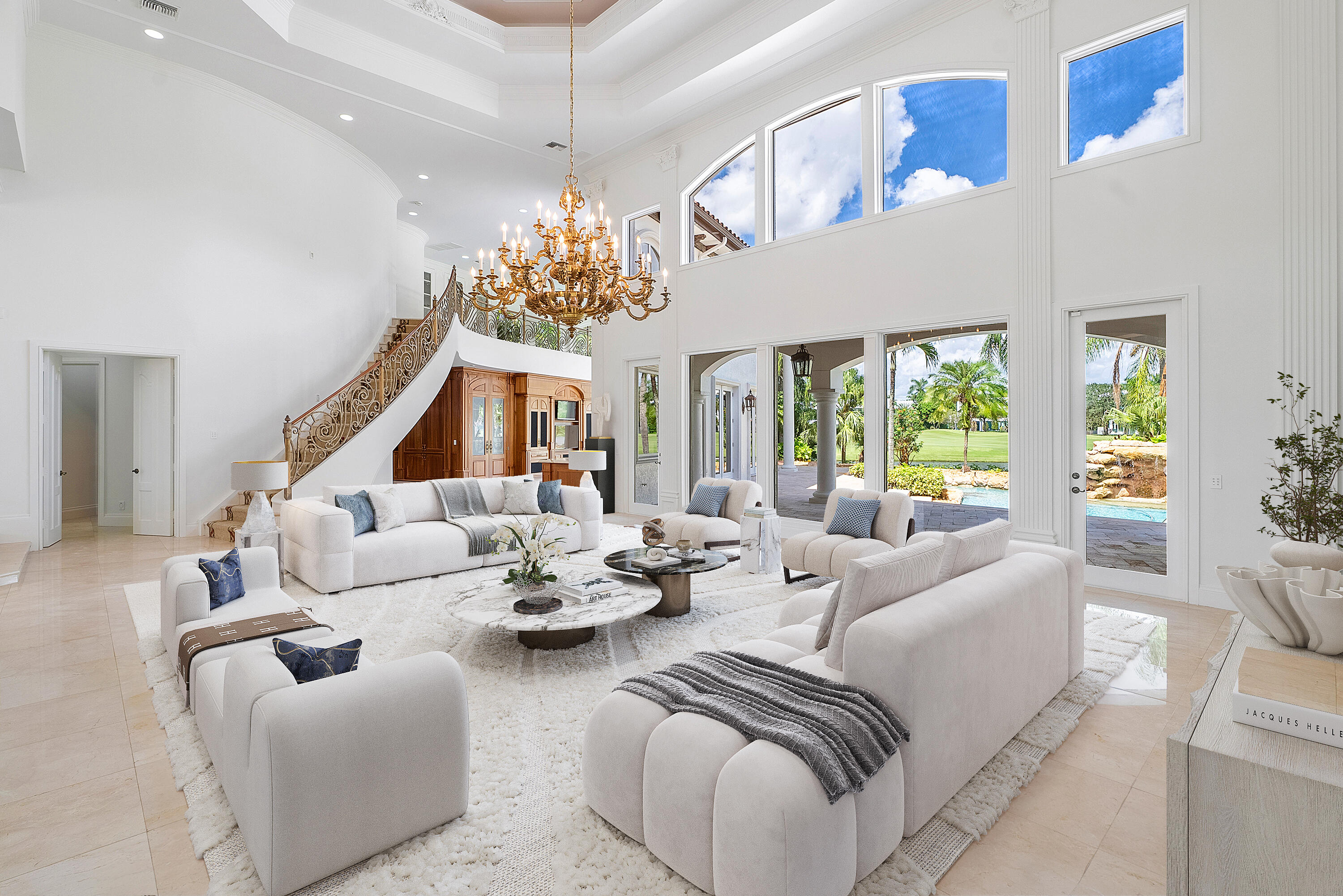 17951 Lake Estates Drive Boca Raton, FL 33496 - Photo 14 of 105 digitally staged living room