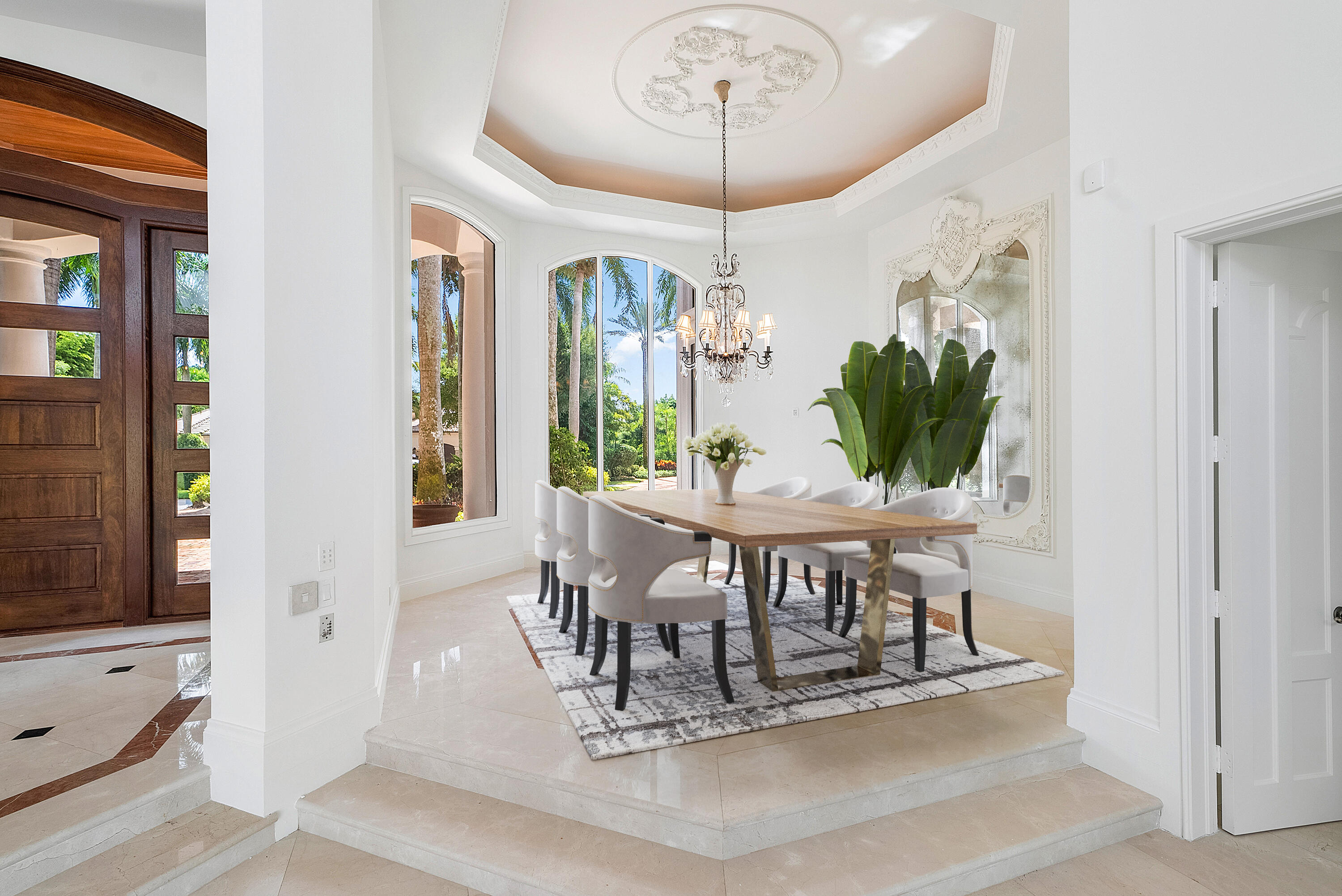 17951 Lake Estates Drive Boca Raton, FL 33496 - Photo 16 of 105 digitally staged dining room