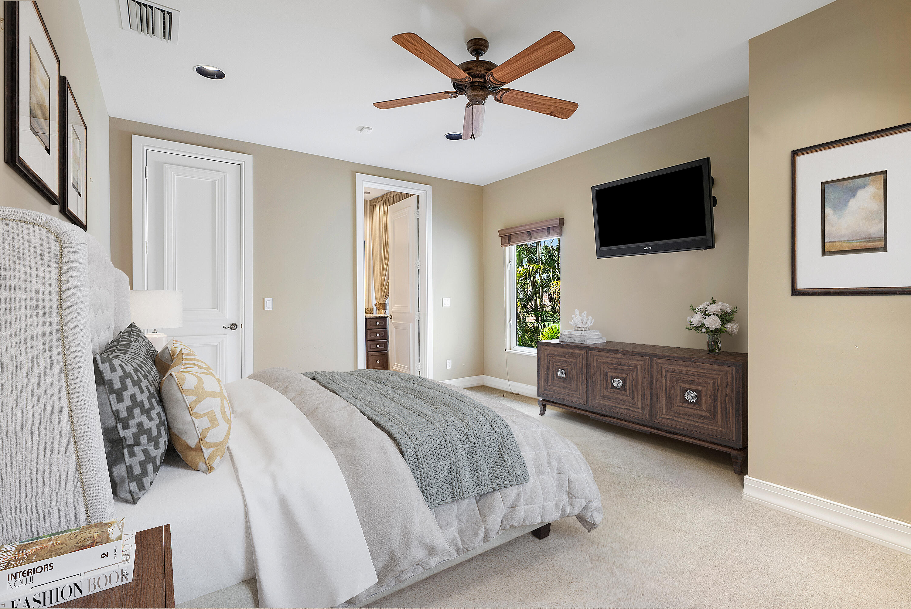 17951 Lake Estates Drive Boca Raton, FL 33496 - Photo 39 of 105 digitally staged #4 en suite bedroom