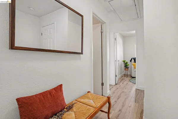 view of room with furniture and wooden floor