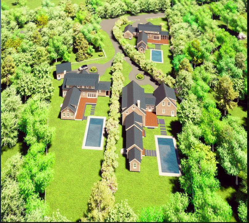 25 Meshacket Road Edgartown, MA 02539 - Photo 3 of 27 an aerial view of residential houses with yard