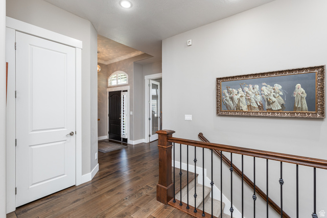 1132 Sunset Dunes Way Draper, UT 84020 - Photo 15 of 35 Wood-finish flooring throughout the hallway