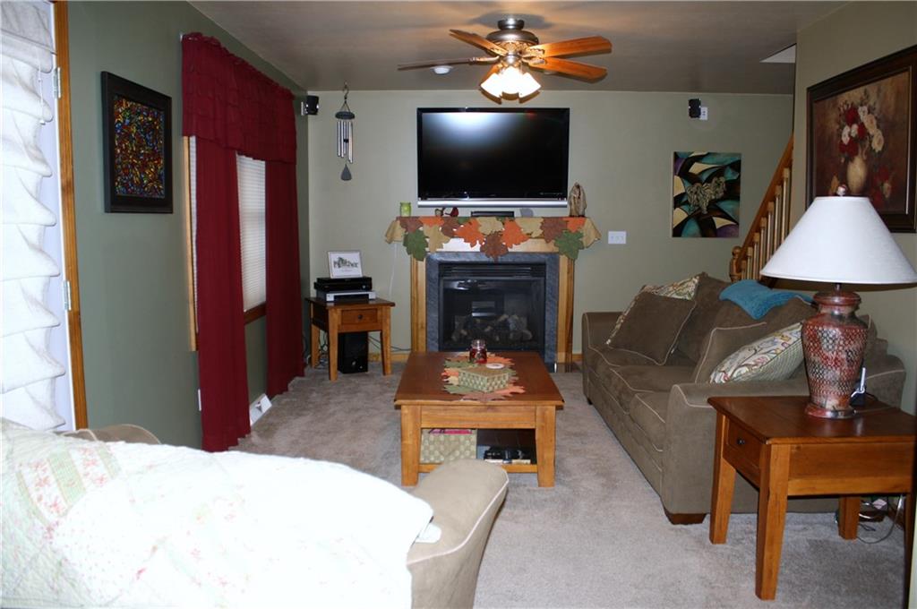 157 Robinson Run Road Butler, PA 16002 - Photo 4 of 24 Livingroom with Gas burning fireplace