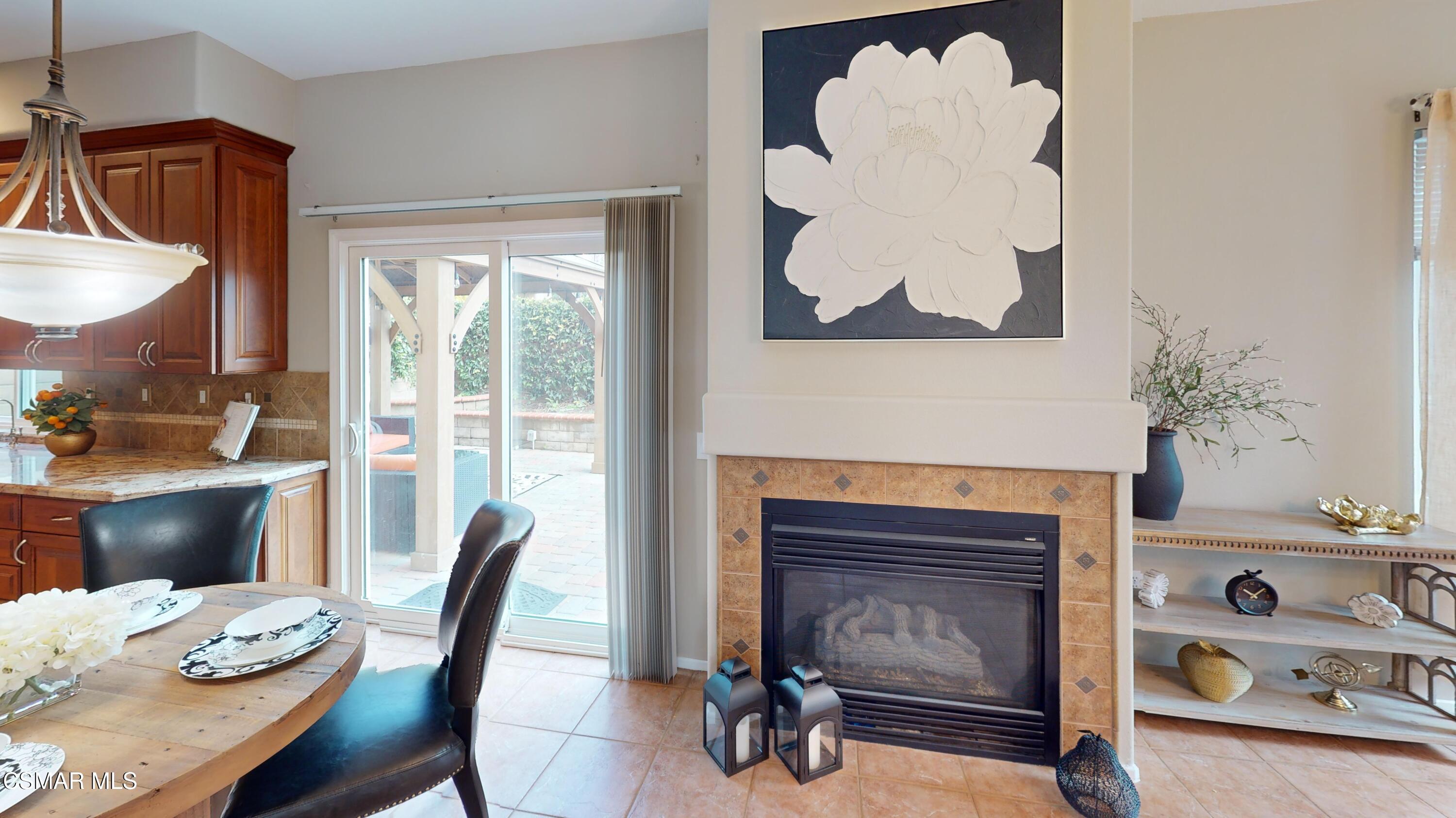 1708 Starpine Way Simi Valley, CA 93065 - Photo 19 of 60 a living room with furniture and a fireplace