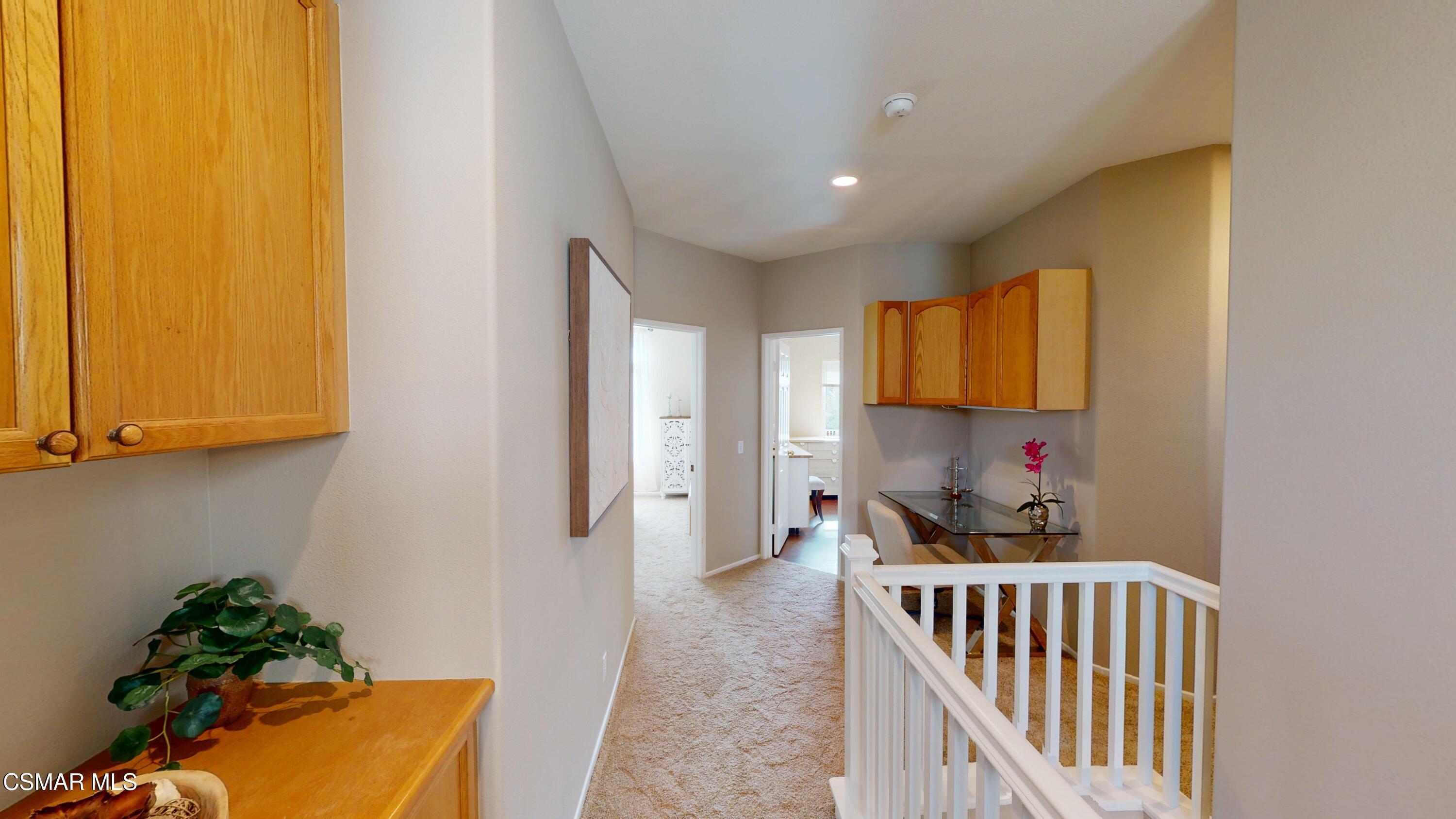 1708 Starpine Way Simi Valley, CA 93065 - Photo 26 of 60 a view of hallway with furniture and a window