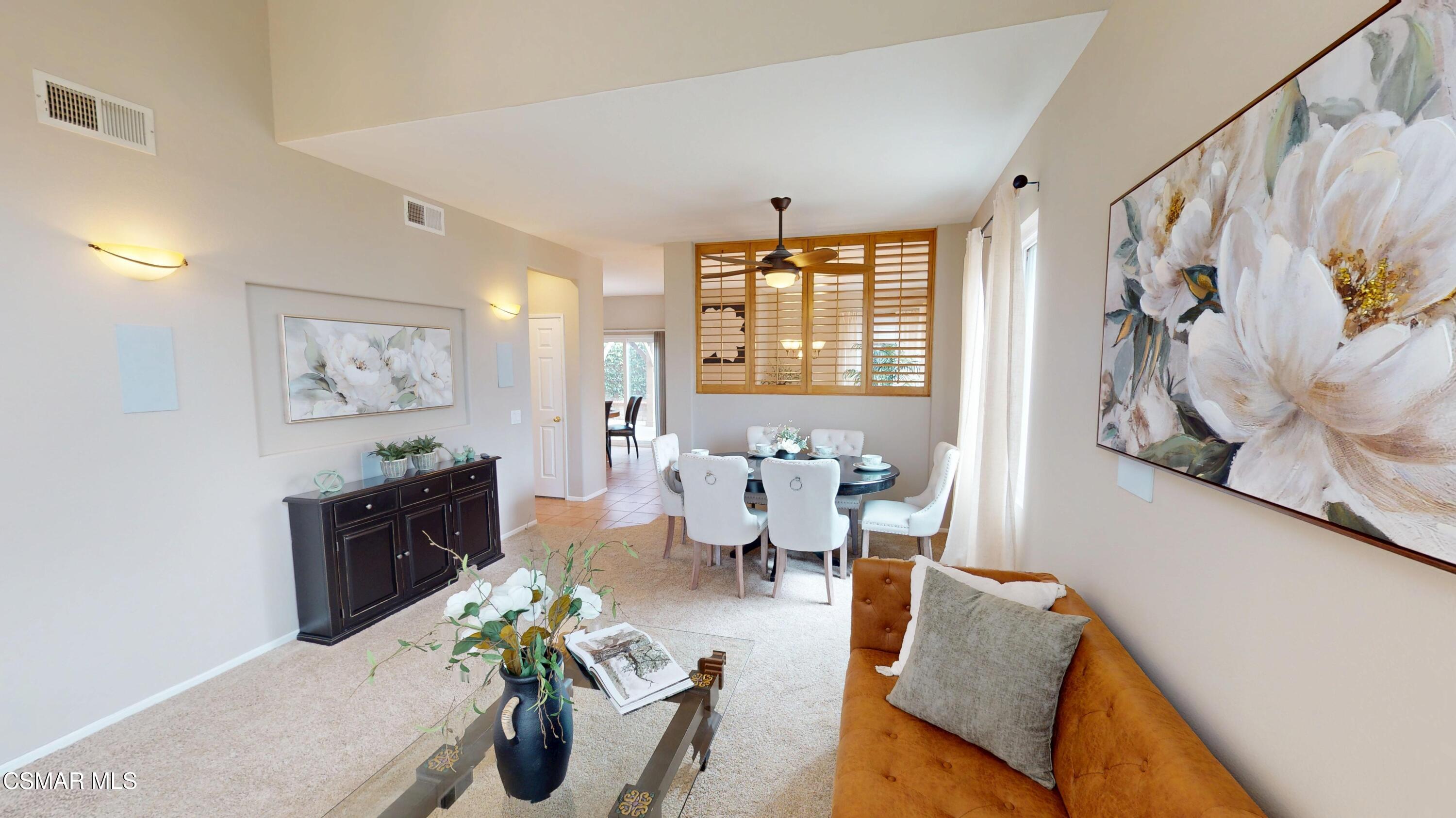 1708 Starpine Way Simi Valley, CA 93065 - Photo 5 of 60 a living room with furniture or couch and a potted plant