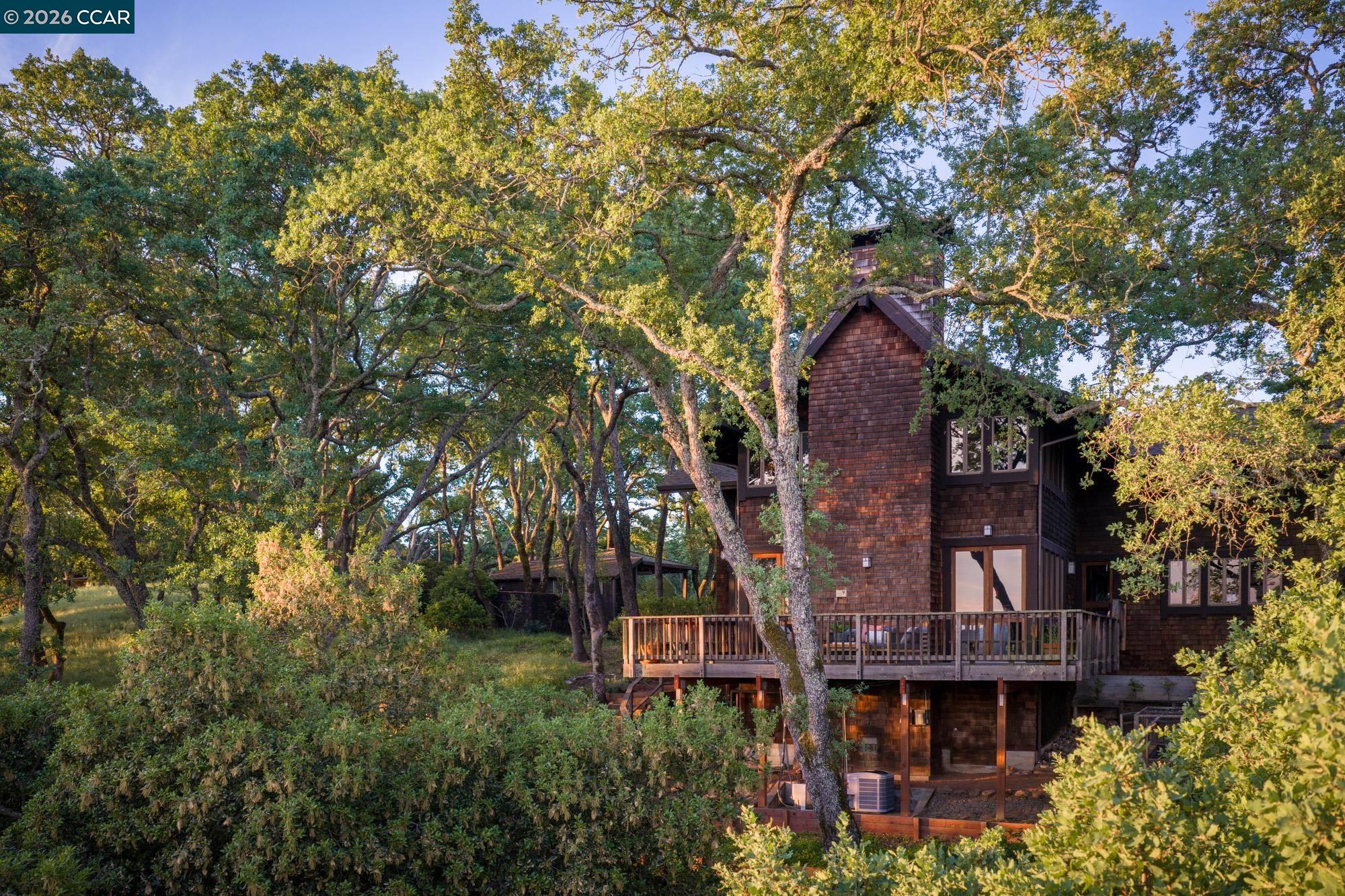 289 Castle Crest Road Alamo, CA 94507 - Photo 14 of 57 a view of a large building with a tree