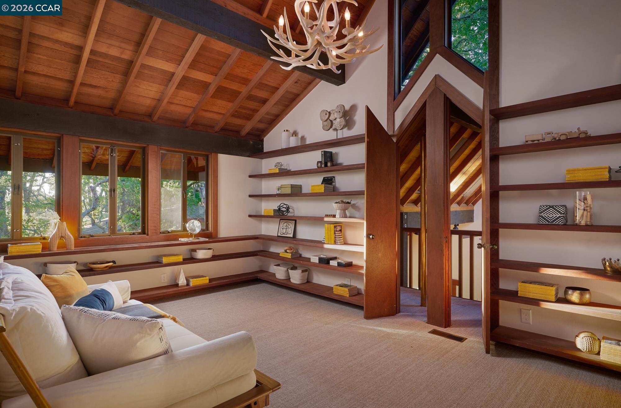 289 Castle Crest Road Alamo, CA 94507 - Photo 31 of 57 a view of livingroom with furniture and windows