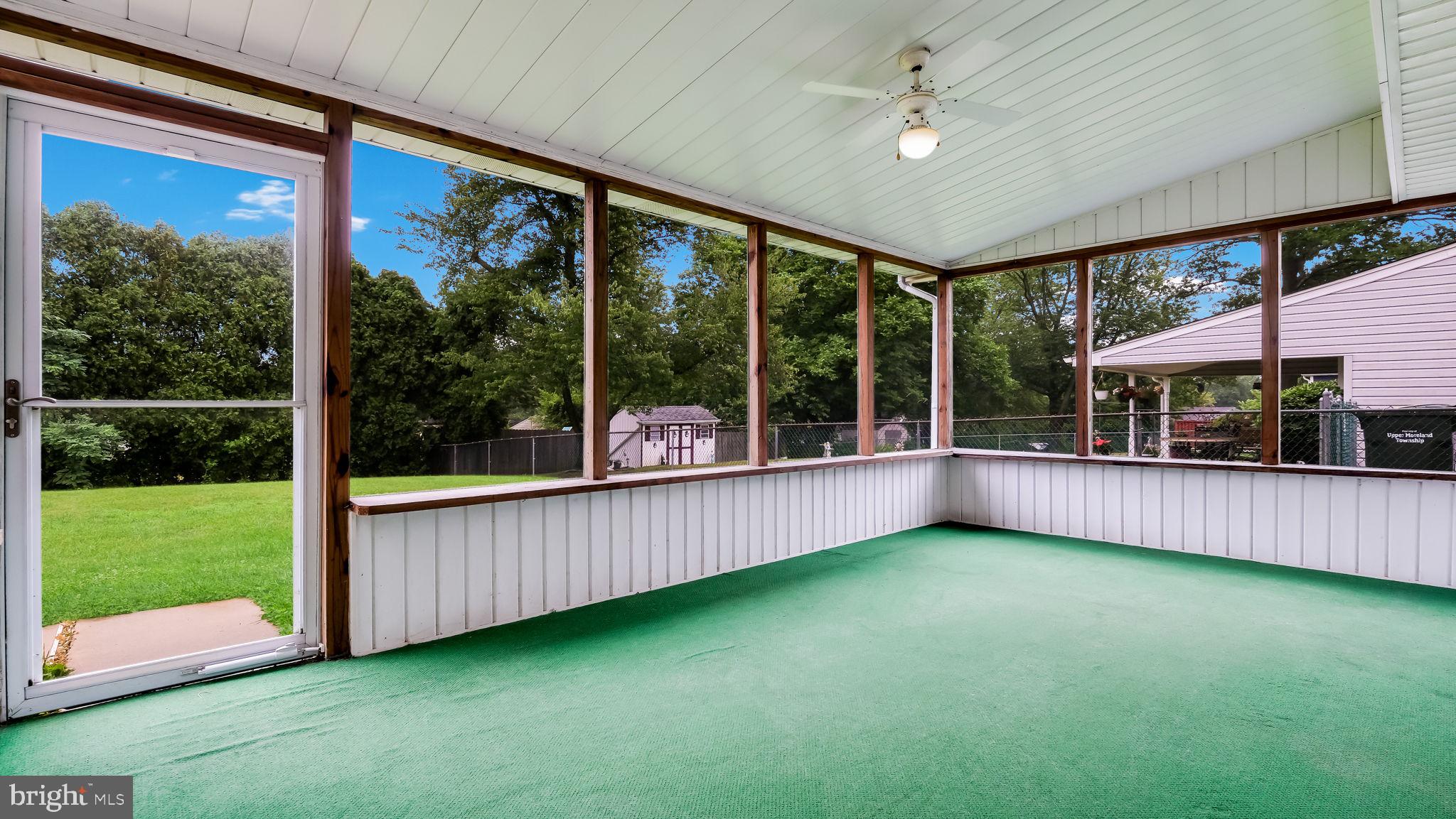 424 Mallard Road Hatboro, PA 19040 - Photo 28 of 34 Screened in Porch