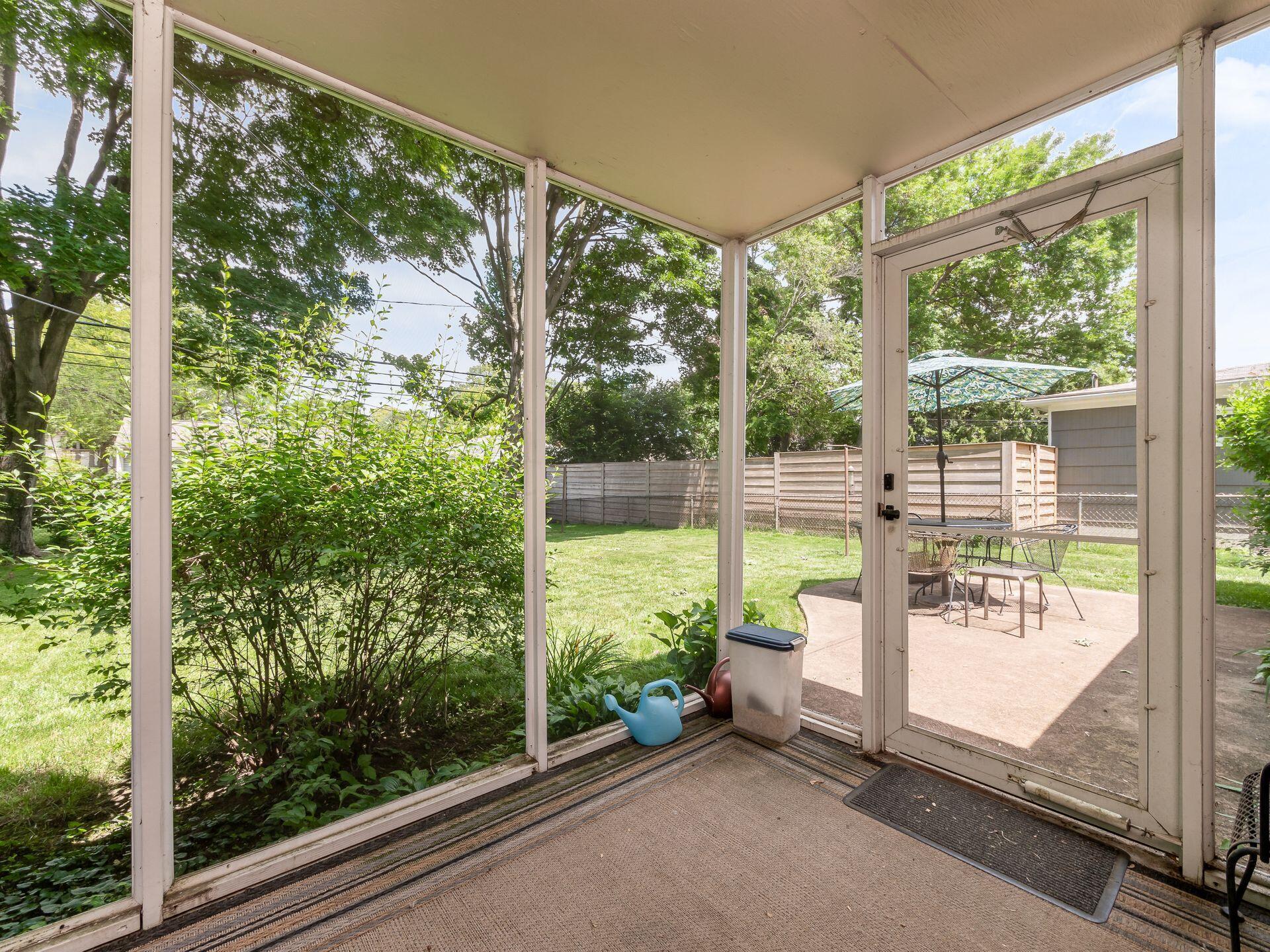 1926 Milden Road Columbus, OH 43221 - Photo 15 of 19 Screened porch overlooks the fenced back yard.