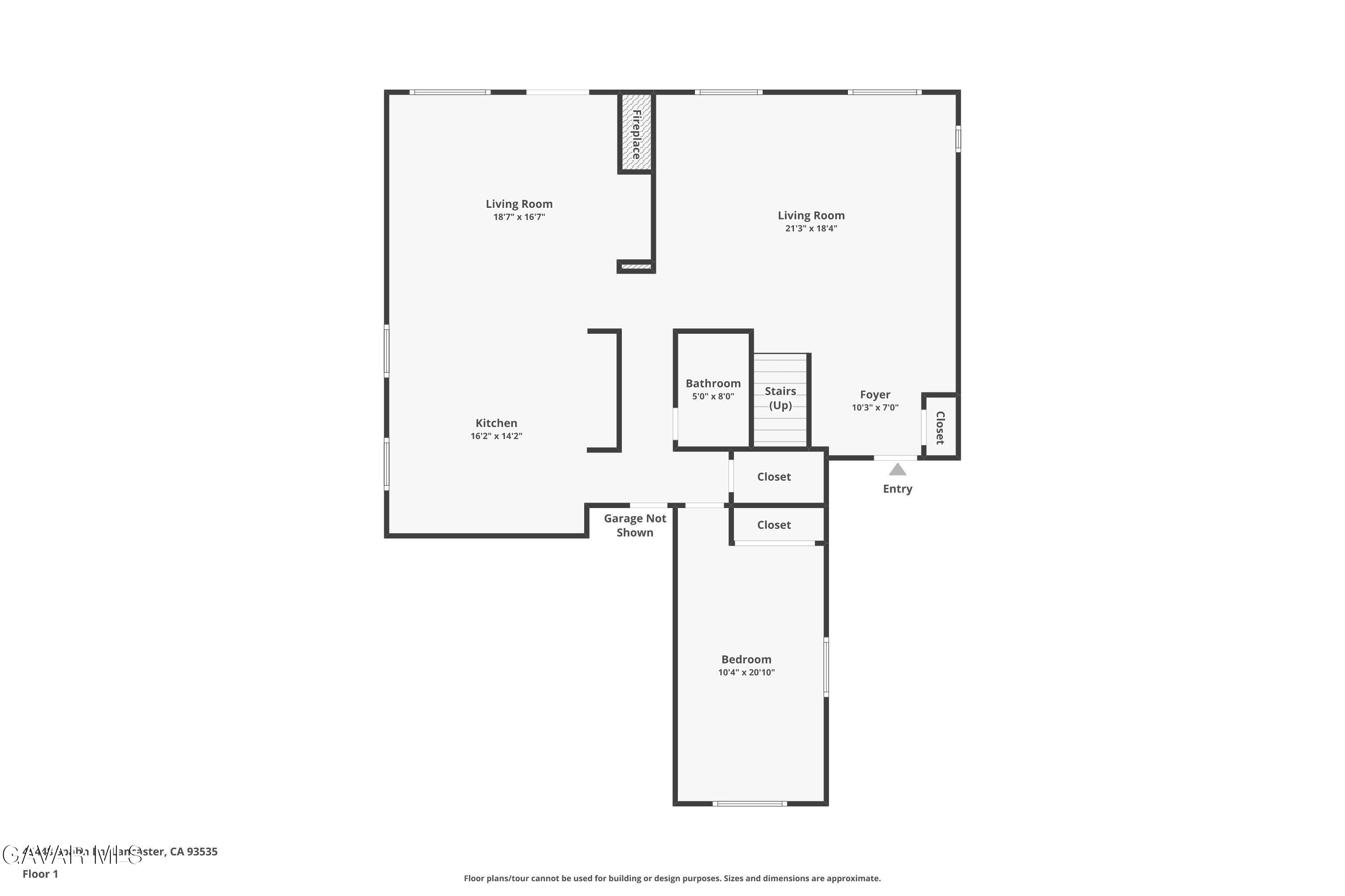 45448 Spahn Lane Lancaster, CA 93535 - Photo 47 of 49 a picture of floor plan