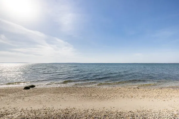 a view of beach and ocean