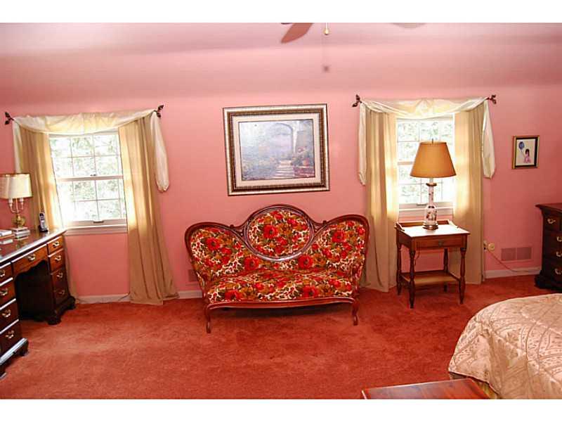 550 Miranda Road Upper St. Clair, PA 15241 - Photo 13 of 25 Master Bedroom. Spacious enough for personal desk, & large closets