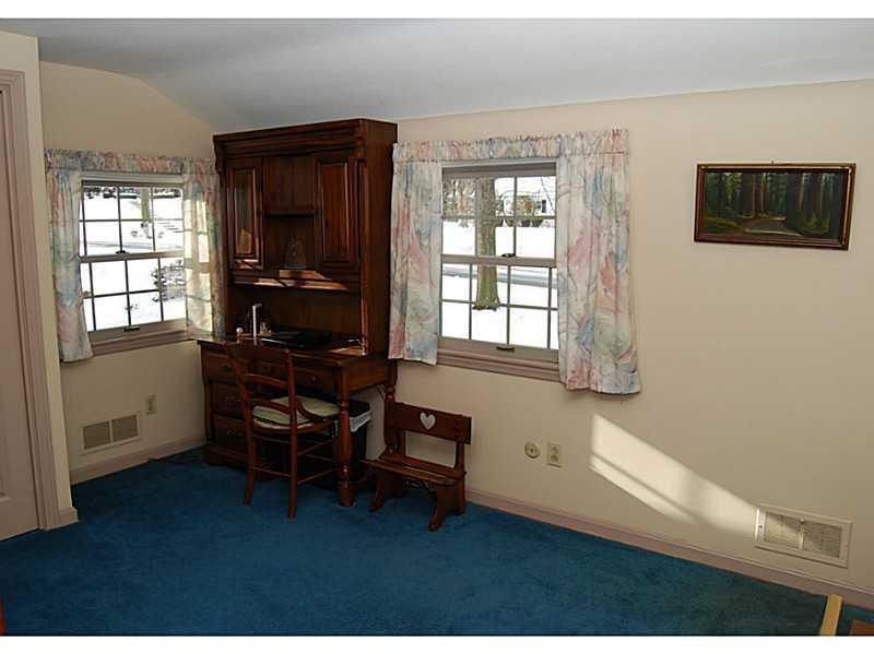 550 Miranda Road Upper St. Clair, PA 15241 - Photo 18 of 25 Bedroom. Bedroom 4 fits a desk, bed, closet, dresser and ironing board when necessary