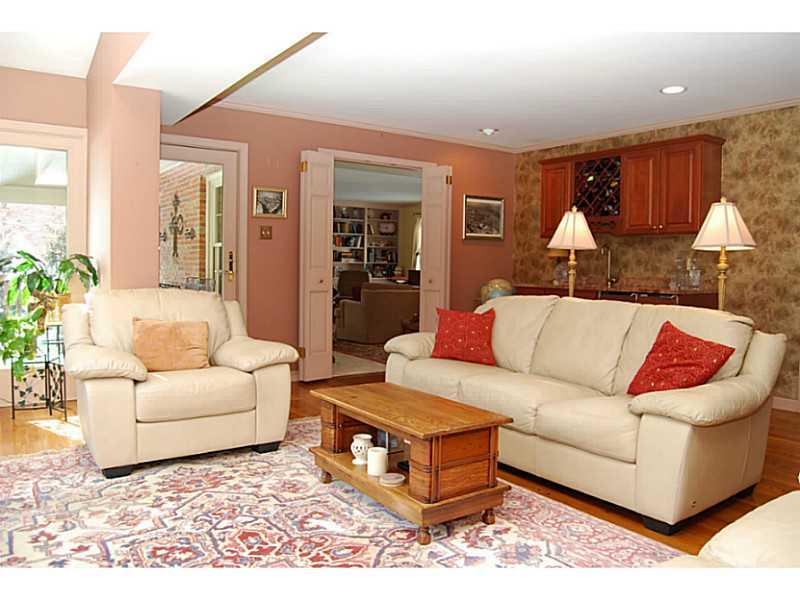 550 Miranda Road Upper St. Clair, PA 15241 - Photo 6 of 25 Den/Family/Great Room. Open space first floor, central bar with granite top perfect for entertaining