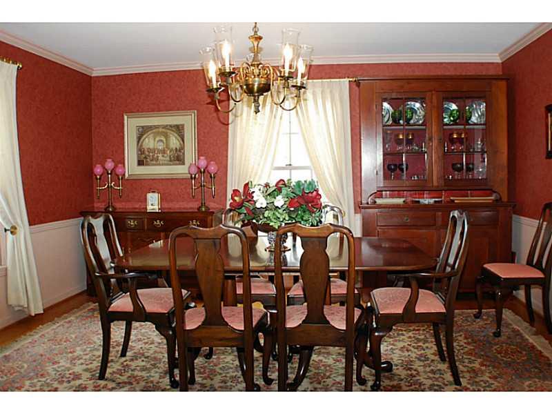 550 Miranda Road Upper St. Clair, PA 15241 - Photo 9 of 25 Dining Room. Formal or casual, hardwood floors and crown molding go with anything