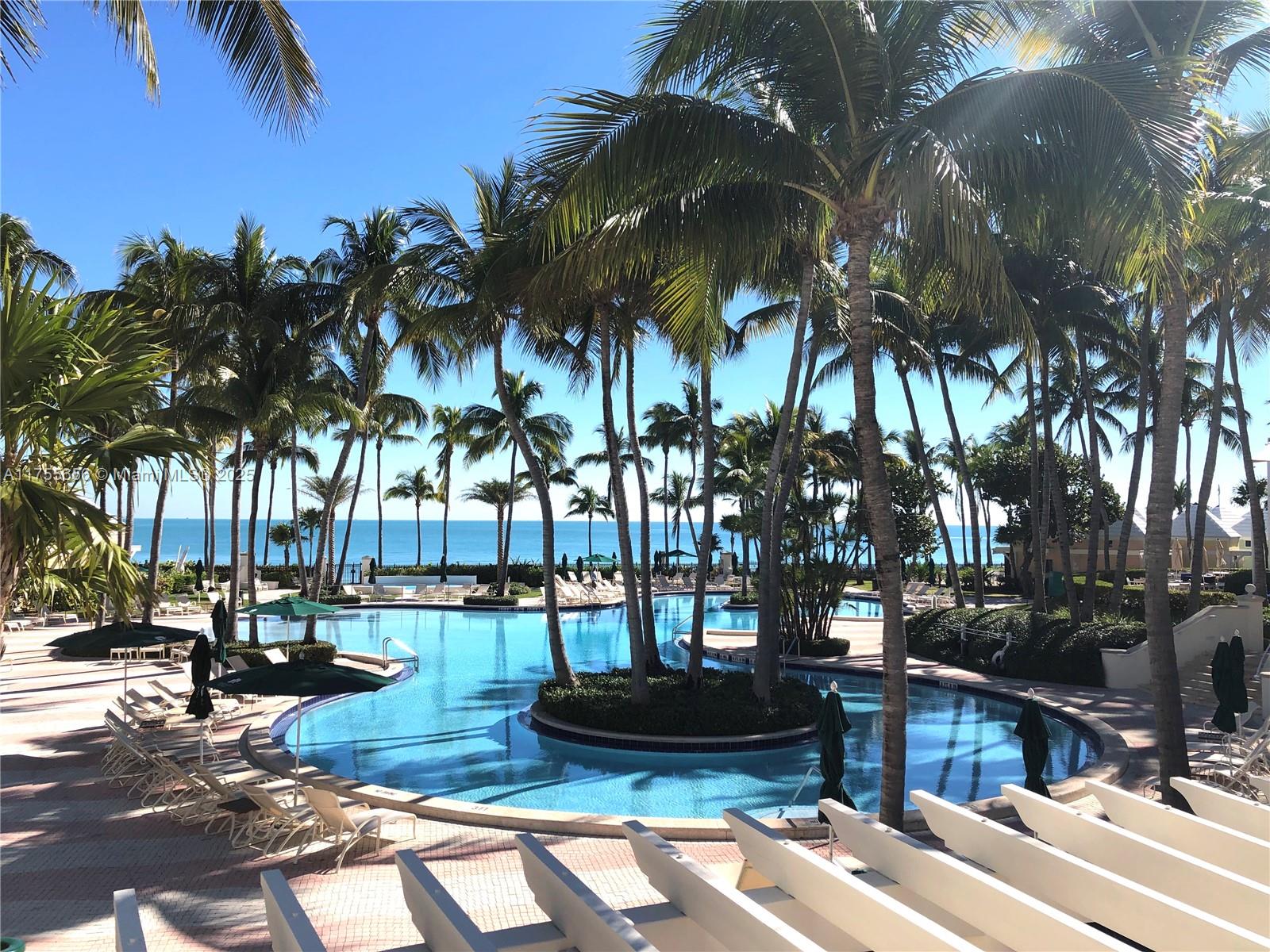 791 Crandon Boulevard, Unit 404 Key Biscayne, FL 33149 - Photo 37 of 46 Main Pool