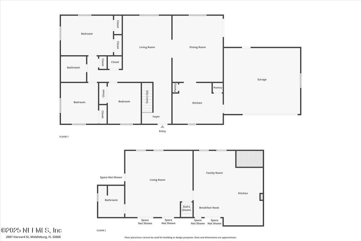 2087 Harvard Street Middleburg, FL 32068 - Photo 46 of 48 01-2087 Harvard St Both Floors W_out Dim