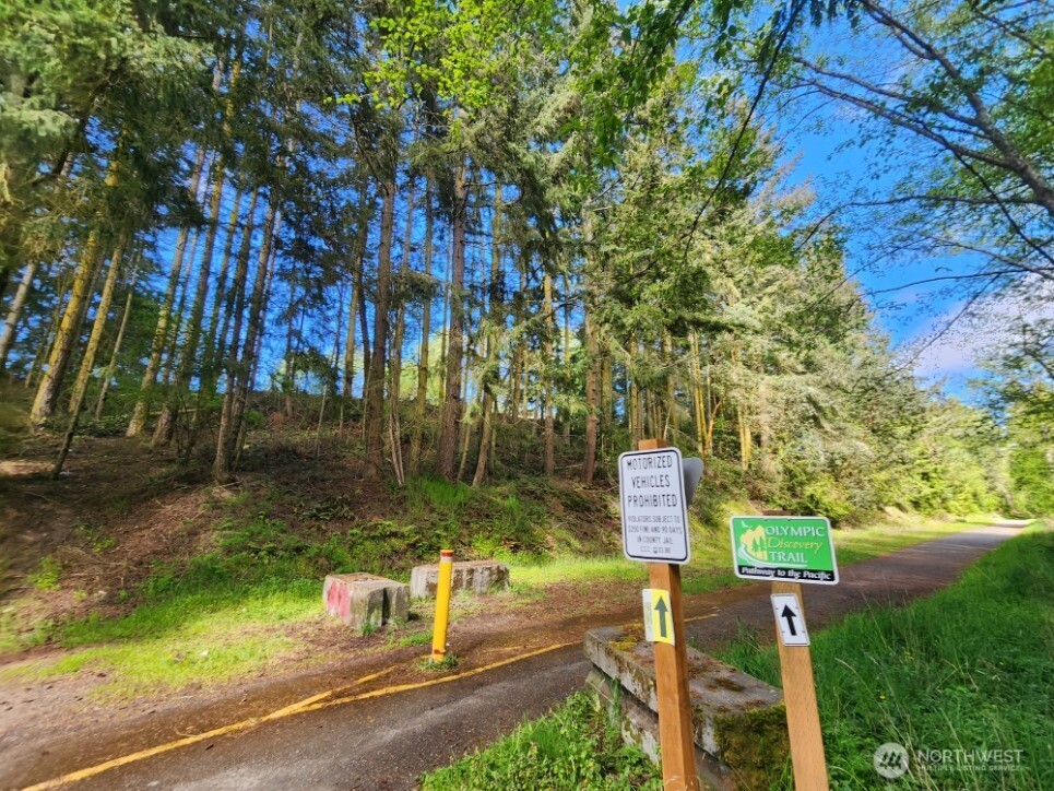 936 Gasman Road Port Angeles, WA 98362 - Photo 5 of 14 a sign board with tree in the background
