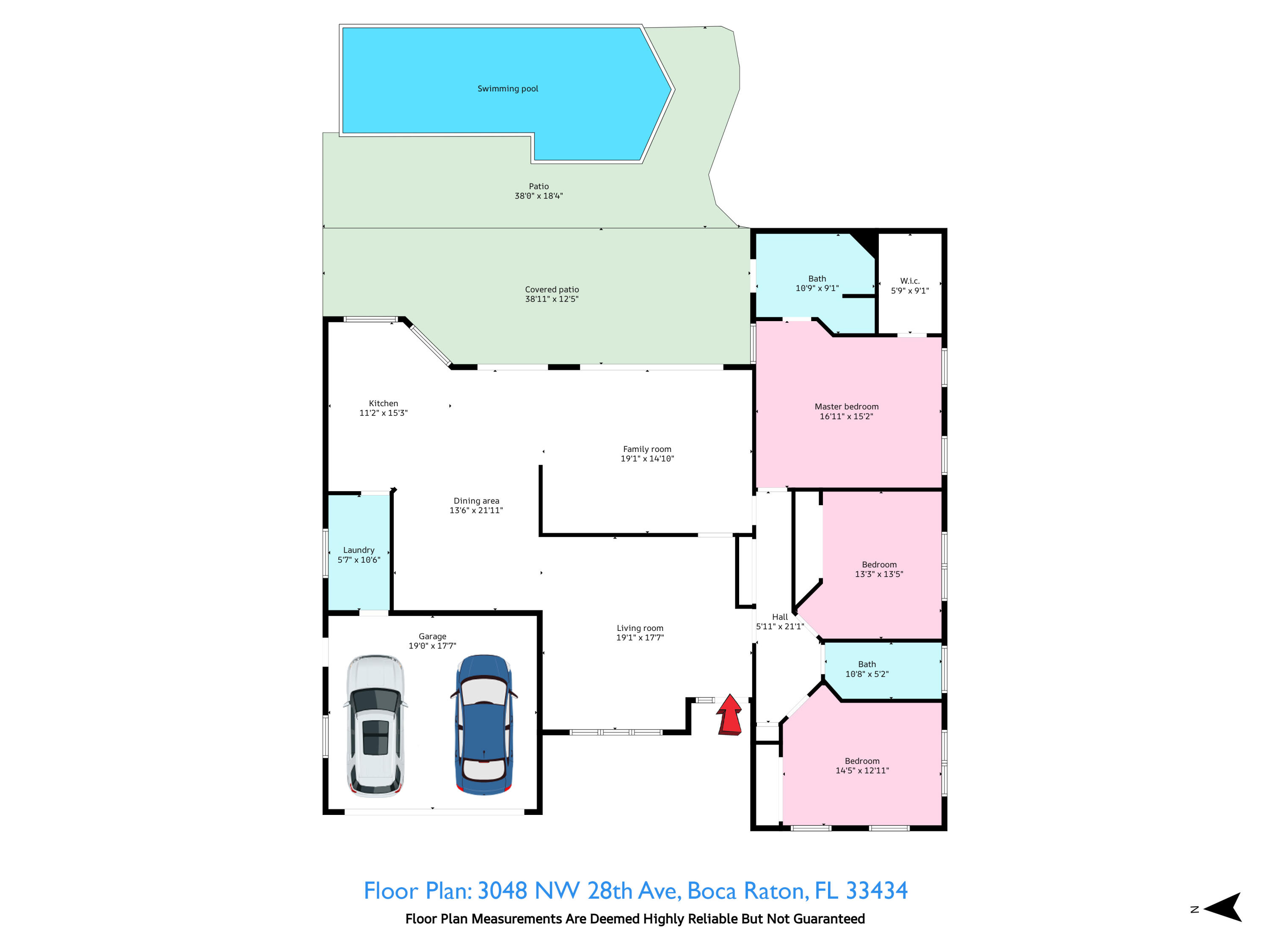 3048 Northwest 28th Avenue Boca Raton, FL 33434 - Photo 59 of 59 21 Floor Plan 3048 NW 28th Ave, Boca Rat