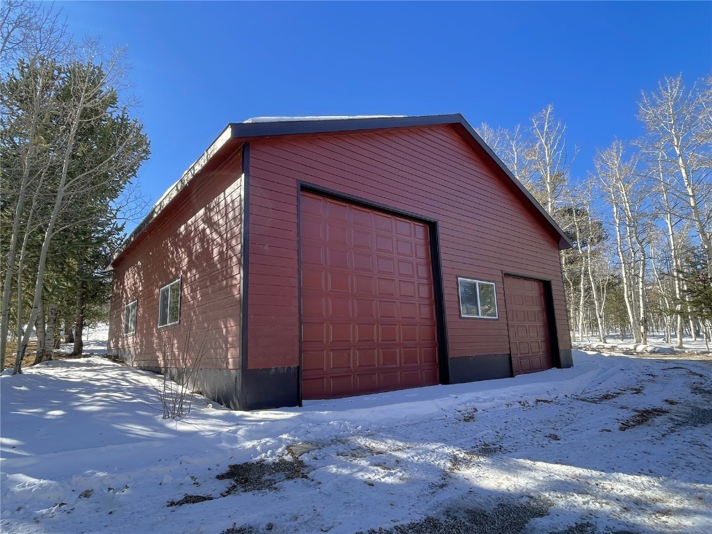 2584 High Creek Road Fairplay, CO 80440 - Photo 44 of 50 a view of a house with a backyard