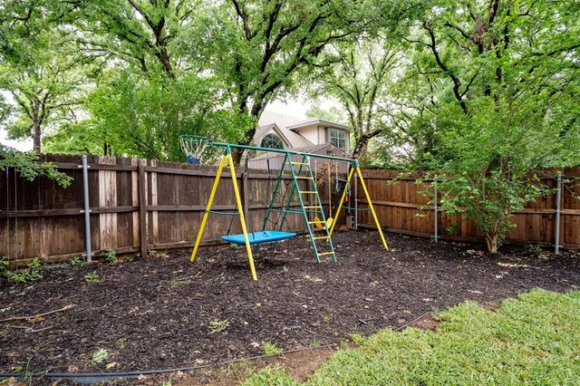 a view of a house with a park