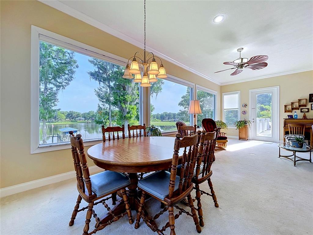 1360 South Waterview Drive Inverness, FL 34450 - Photo 42 of 100 a view of a dining room with furniture window and outside view