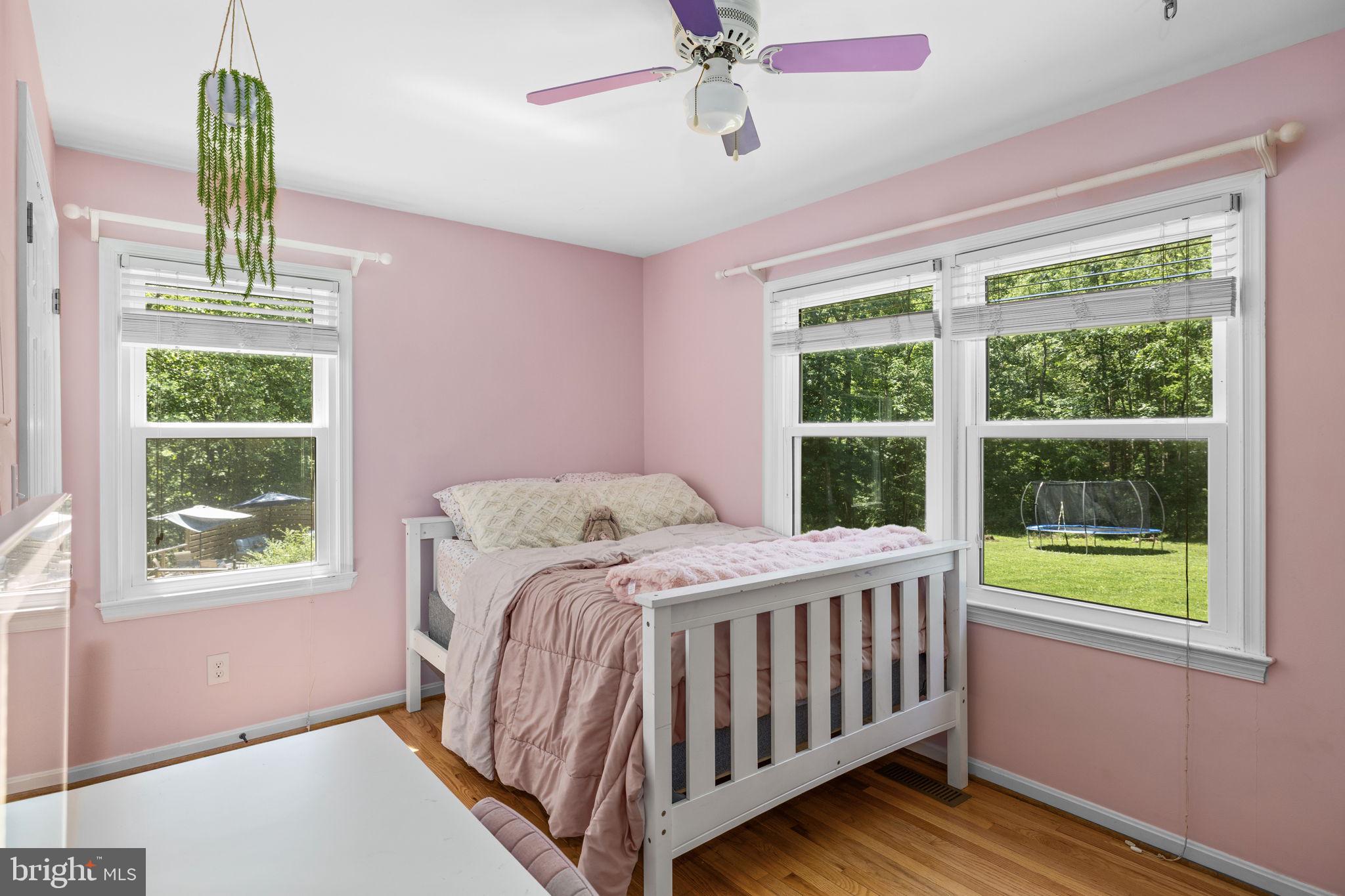 247 Bootons Lane Orange, VA 22960 - Photo 22 of 47 Bedroom #2 has hardwood and ceiling fan lighting