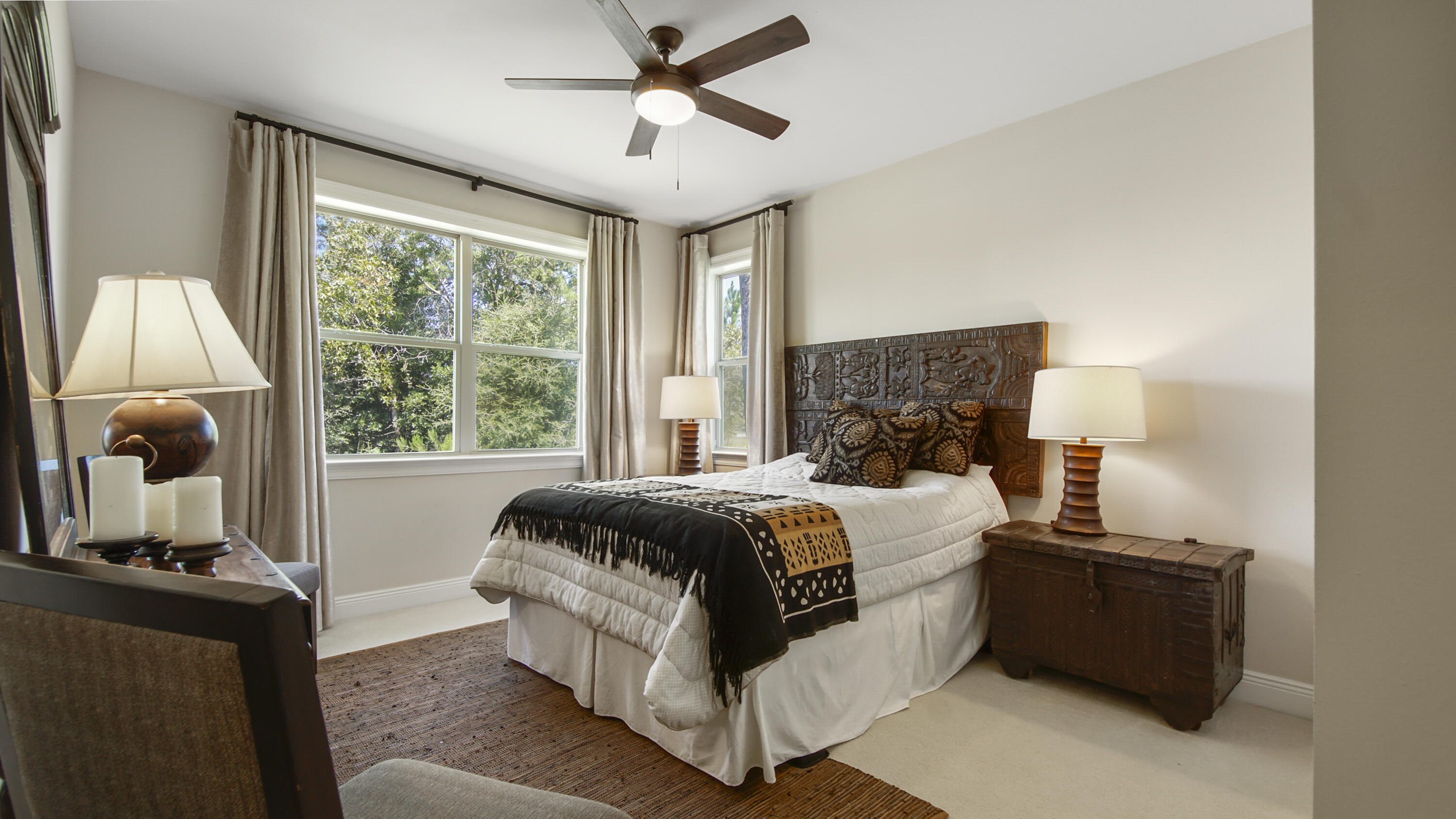 1464 Brushed Dune Circle Freeport, FL 32439 - Photo 25 of 62 a bedroom with a bed and a window