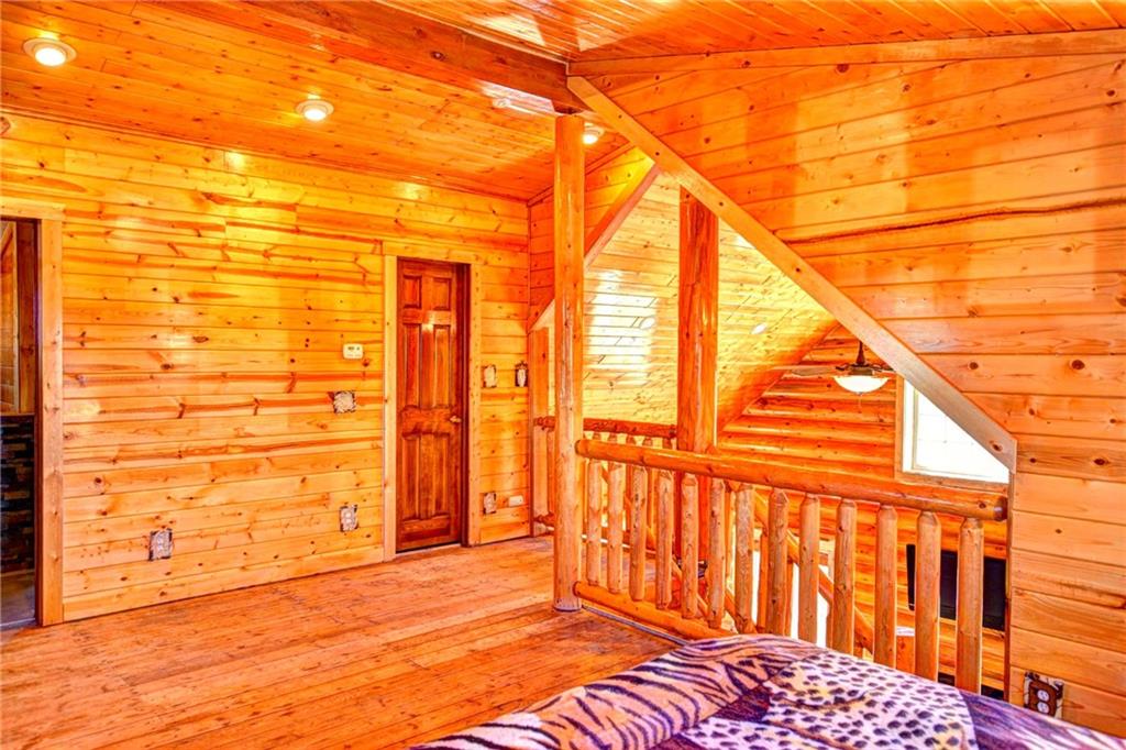 366 Goshawk Road Como, CO 80432 - Photo 22 of 30 a view of a balcony with wooden floor and fence