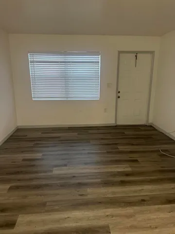 a view of wooden floor