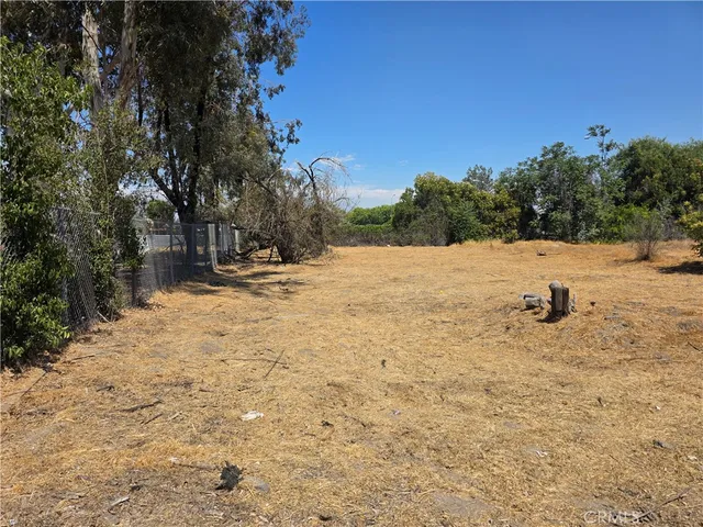a view of yard with trees