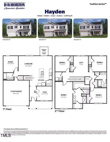 $408,990 | 130 Babbling Creek Drive, Youngsville, NC 27596
