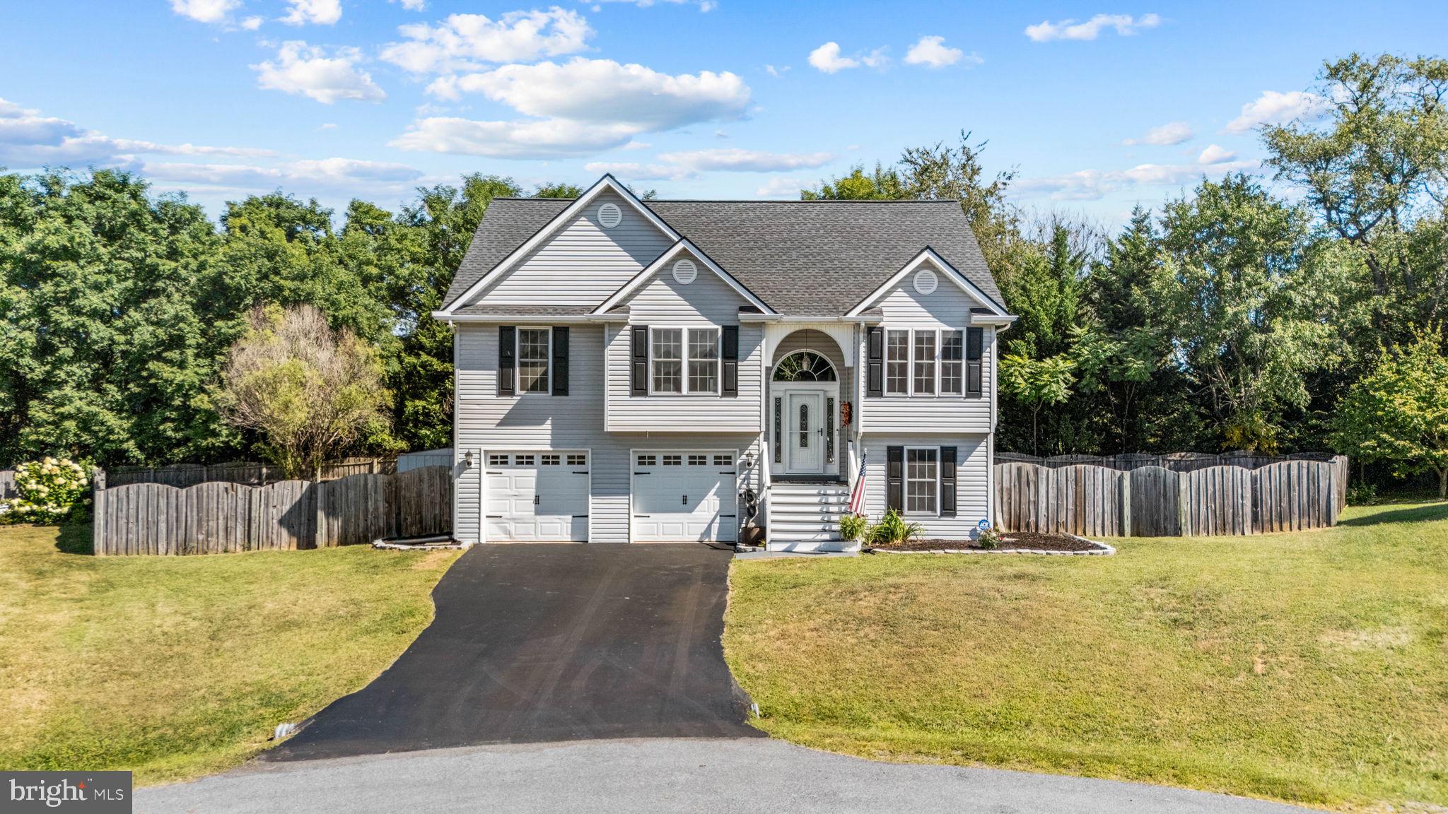 a house view with a outdoor space