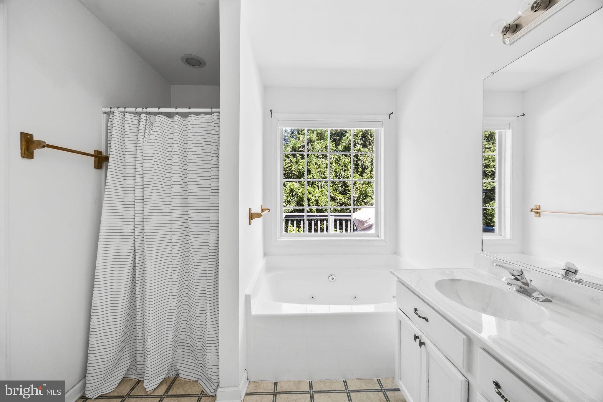 60 Trix Court Ranson, WV 25438 - Photo 28 of 47 a bathroom with a sink a bathtub and a shower