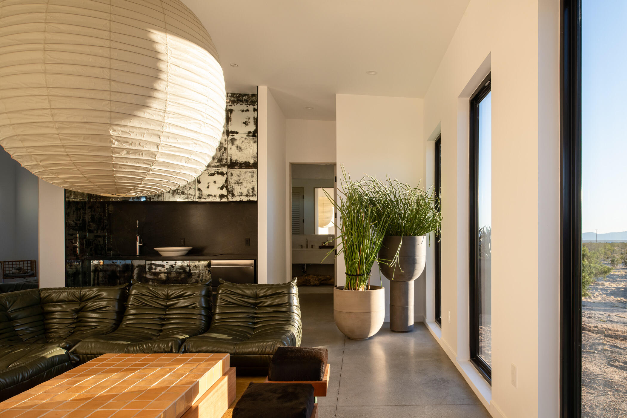 60052 Rocky Road Landers, CA 92285 - Photo 21 of 42 view of living room with furniture and a potted plant