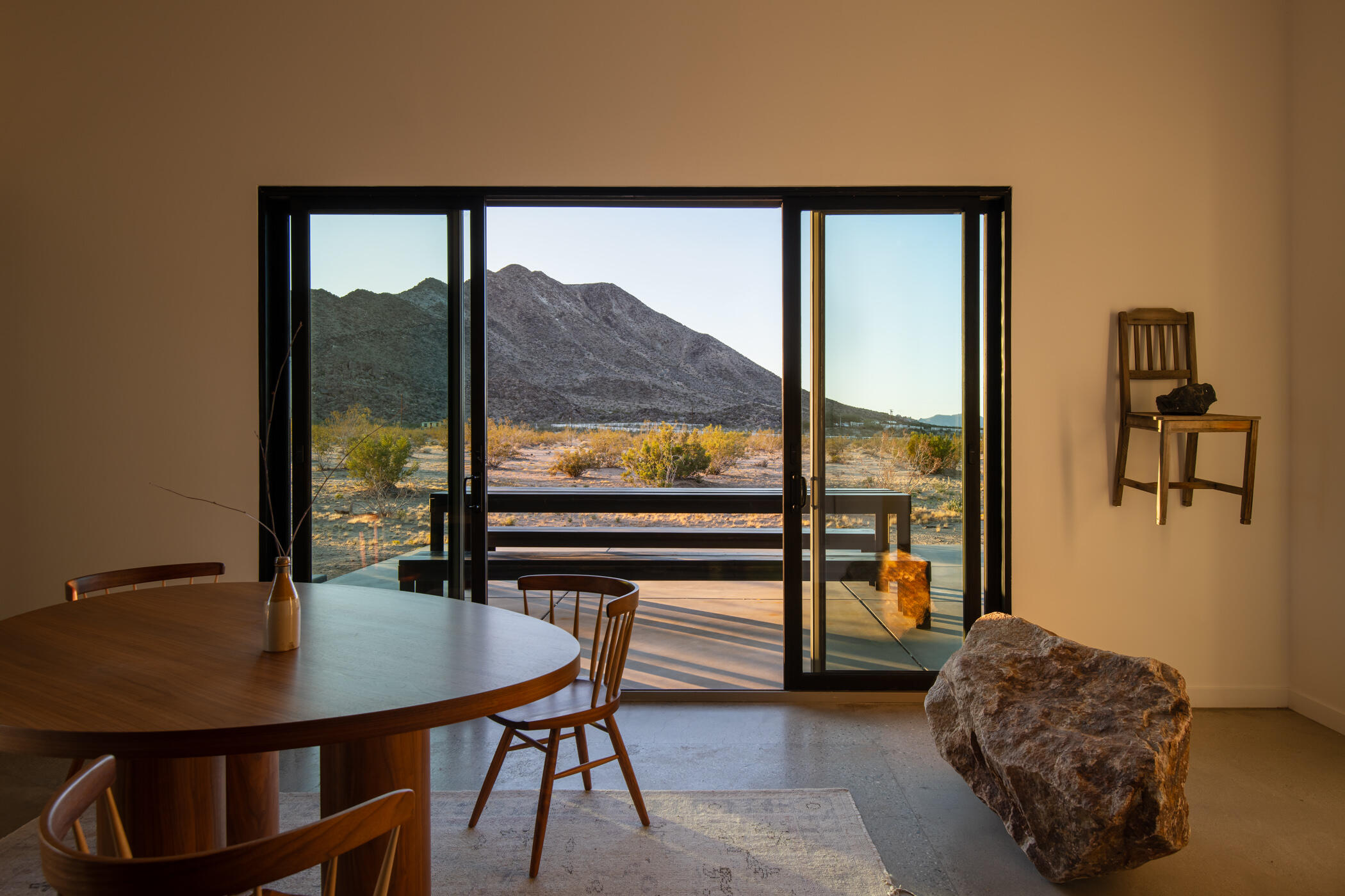 60052 Rocky Road Landers, CA 92285 - Photo 9 of 42 a workspace with furniture and window