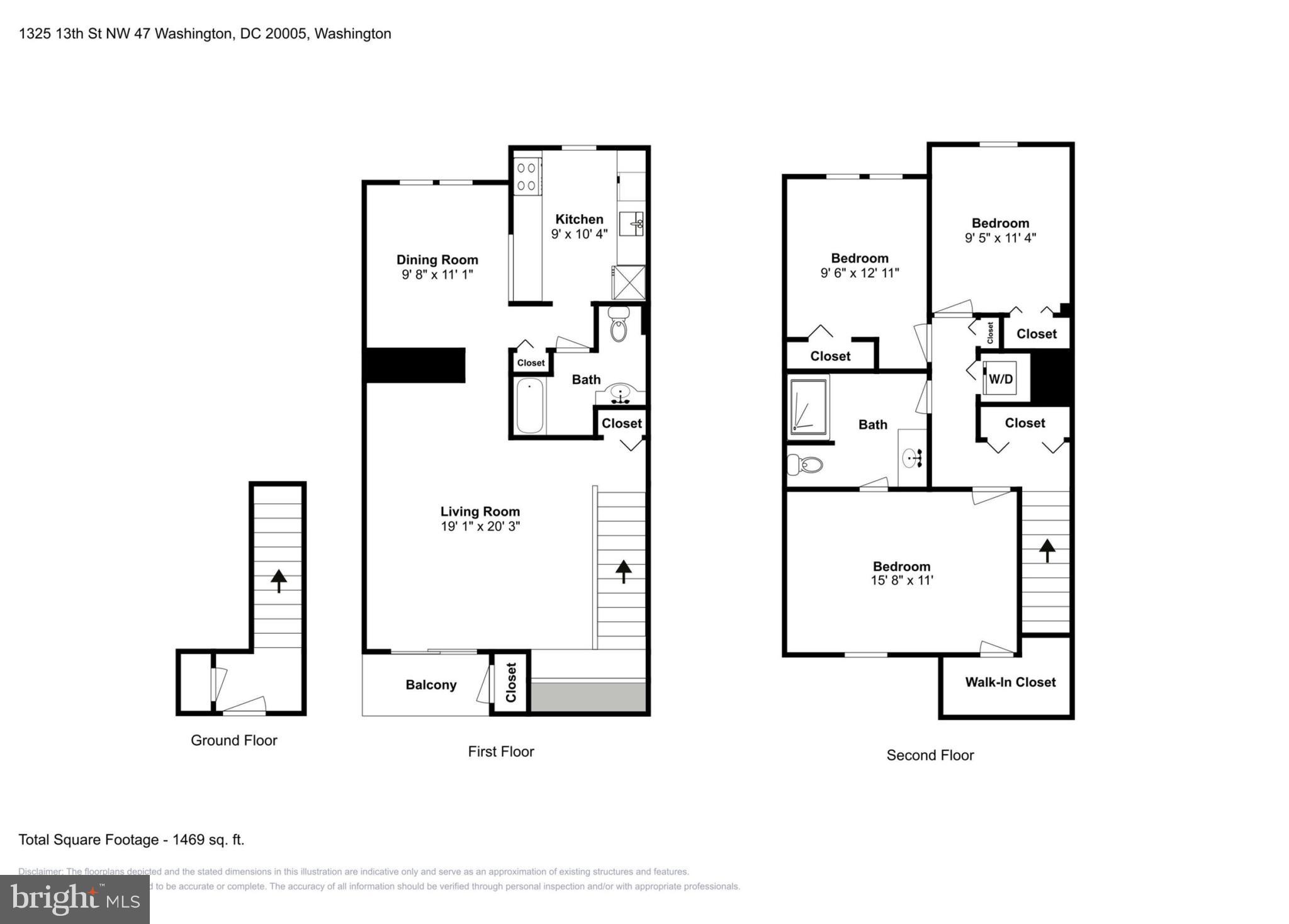 1325 13th Street Northwest, Unit 47 Washington, DC 20005 - Photo 35 of 35 Floor plans
